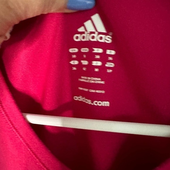Pink Woman's Adidas Athletic Tank Size Small - Picture 4 of 5